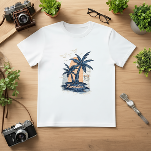 T-Shirt Oversize Unisex di Alta Qualità 210GSM 100% Cotone - Stile Casual Vestibilità Compressa Stampa Serigrafica e DTG - Product Image 3