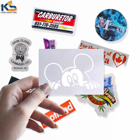 Autocollants en vinyle personnalisés Mickey Muse pour fenêtres de voiture, camion, SUV, autocollants muraux imprimés personnalisables, finition brillante de haute qualité, protection UV