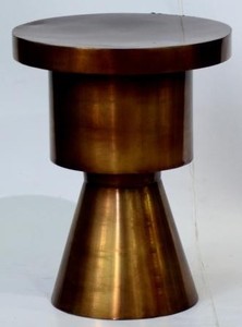 Modern Budget-Friendly Aluminum Metal Side <b>Stool</b> Customized Design Bone Inlay <b>for</b> Kitchen Living Room <b>Bedroom</b> Entry Hospital - Product Image 6
