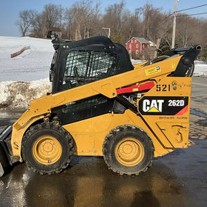 2019 pour Caterpillar 259D Skid Steer Loader Yanmar Moteur 3-8 Tonnes Capacité de Charge Huade KYB Cylindres Hydrauliques Nouveaux Roulements Utilisés - Product Image 1