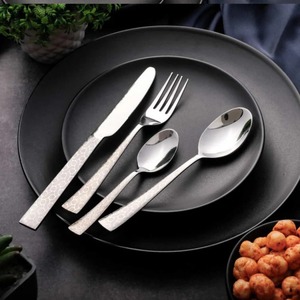 Couverts finis argentés avec poignées design Couverts haut de gamme pour table à manger, cuisine ou événements spéciaux - Product Image 5