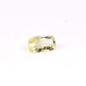 Saphir Jaune Péridot Naturel, Coupe Longue Coussin 4.15 carats, Calibré avec Alexandrite et Aigue-marine à Coupe Asscher, Matériel de Pierre Précieuse - Product Image 3
