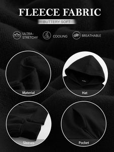 Sweat à capuche décontracté à la mode pour femmes vêtements d'hiver unis avec style de rue en vrac pour les tenues de mode en gros - Product Image 6