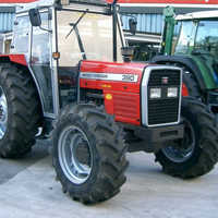 Tracteur d'occasion Massey Ferguson 390 4WD/2WD 90HP Moteur Diesel |   Mini tracteur agricole à boîte de vitesses |   Garantie de 5 ans