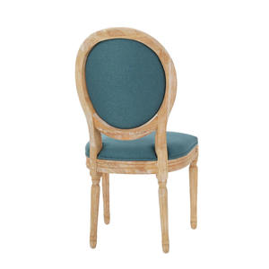 Chaise de salle à manger en bois classique, fauteuil en bois pour hôtel et restaurant, rembourrage en bois massif, design moderne nordique minimaliste - Product Image 3