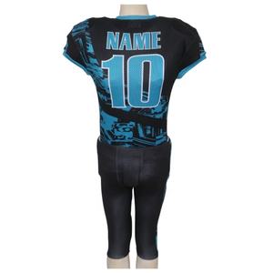 ชุดยูนิฟอร์มอเมริกันฟุตบอลแบบกำหนดเองปี 2026 คุณภาพสูง พิมพ์ลายแบบระเหิดบนผ้าโพลีเอสเตอร์ แขนสั้น ชุดกีฬา รับทำโลโก้แบบกำหนดเอง OEM/ODM - Product Image 4