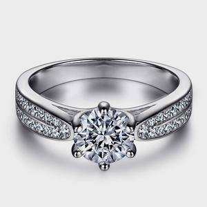 Bague classique faite à la main 925 bijoux en argent massif pour femmes 925 argent Sterling topaze blanche pierre précieuse Boho Style bague cadeau soeur - Product Image 1