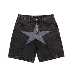 กางเกงขาสั้นผ้ายีนส์สำหรับผู้ชายที่มีคุณภาพสูงสวมใส่สบายและมีสไตล์เป็นมิตรกับสิ่งแวดล้อม - Product Image 3