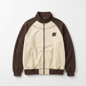 Veste de sport pour homme à fermeture éclair intégrale, respirante, légère, pour la course et l'entraînement, col montant - Product Image 1