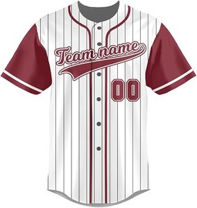 Wholesale Custom Toronto Team Unisex Sport Jersey 100% Polyester <b>Baseball</b> Softball Shirts Breathable Quick Dry Anti-Bacterial - Product Image 3
