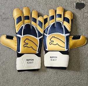 Guantes de Portero de Cuero Premium Personalizables Ajuste Personalizado Venta Al por Mayor Fútbol Agarre de Látex Cuero Cómodo - Product Image 3