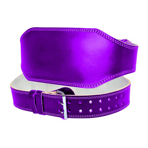 Newest Design Unisex Genuine Cowhide Leather Lifting <b>Belts</b> Hot Selling Strong Weightlifting Gym <b>Belts</b> with Customized Logo - Product Image 4