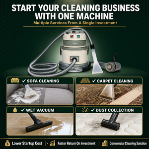 Machine de nettoyage de tapis professionnelle avec brosse à mousse, machine de nettoyage de tissus d'ameublement, <span class=keywords><strong>nettoyeur</strong></span> de canapés pour hôtels et bureaux - Product Image 2