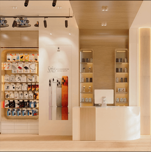Estante <span class=keywords><strong>de</strong></span> Exhibición con Iluminación LED, Mueble <span class=keywords><strong>de</strong></span> Exterior con Estante Flotante <span class=keywords><strong>para</strong></span> Tiendas Minoristas, Boutique <span class=keywords><strong>de</strong></span> <span class=keywords><strong>Ropa</strong></span> Femenina, Estante <span class=keywords><strong>de</strong></span> Almacenamiento, Exhibidor <span class=keywords><strong>de</strong></span> Gafas - Product Image 3