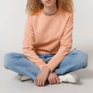 Venta al por mayor logotipo personalizado bordado sudadera en blanco 100% algodón peso pesado Unisex gran tamaño cuello redondo sudadera hombres - Product Image 6