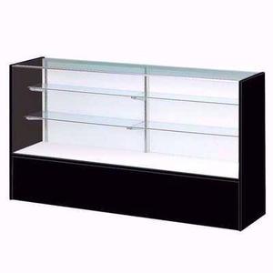 China Manufacture Glass Luxury Lighting Vitrine Glass <strong>Corner</strong> Showcase Glass <strong>Display</strong> <strong>Cabinet</strong> - Product Image 1