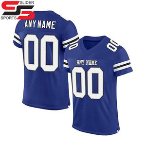 Conjuntos de uniformes de fútbol americano de alta calidad, logotipo personalizado impreso, opciones de talla grande - Product Image 4