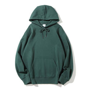 Top Selling Plus Size Men's Drop Shoulder <b>Hoodies</b> 100% Cotton Knitted Print Eco-Friendly Breathable Lightweight Low MOQ <b>Plain</b> - Product Image 2