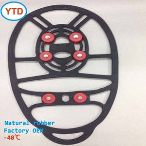 जूते और जूते बर्फ पट्टियों के लिए बढ़ी हुई एकमात्र पकड़ सर्दियों की टंगस्टन बर्फ ग्रिपर - Product Image 4