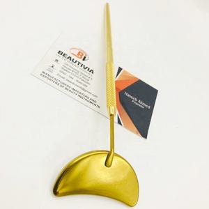 Miroir à cils durable en forme de demi-lune Miroir à cils avec logo personnalisé pour extension de cils - Product Image 2