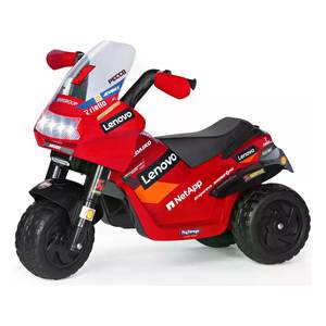 Motocicleta Eléctrica Roja DUCATI Desmosedici Evo 6V 2.5 Ah de Litio, Bicicleta para Niños de 92.5 cm, IGED0924 - Product Image 1