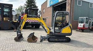 Mini excavadora Wacker Neuson ET20, excavadora hidráulica compacta de 2 toneladas con dosel para paisajismo de construcción - Product Image 3
