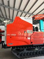 Moissonneuse-batteuse à riz 2025 DC-120X 120HP, puissante, 4 roues motrices, équipement agricole, machine durable pour une récolte efficace du riz