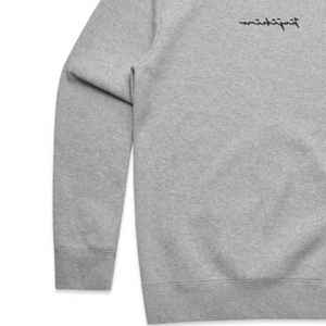 Pull ras du cou avec emblème pour homme Heather Heavyweight 100% Cotton French Terry Relaxed Fit with Ribbed Neck Cuff and Hem - Product Image 5