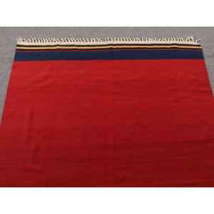 Alfombra vintage, alfombra turca de 4.4x6.6 pies, alfombra de lana con motivos de plantas y árboles en rojo y azul - Product Image 4