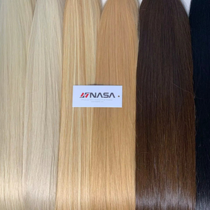 Produits tendance Pointe plate Toutes les couleurs Vente en gros Vietnamien Qualité brute Extension de cheveux humains Prix 60cm Super Double dessiné - Product Image 1