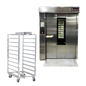 Horno rotativo de alta calidad, 24 bandejas con carro Altuntop, certificado Iso, horno para hornear pan de acero inoxidable, fábrica Kien An - Product Image 1