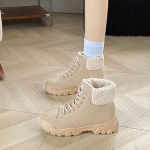 Stivali da Neve da <span class=keywords><strong>Donna</strong></span>, <span class=keywords><strong>Scarpe</strong></span> <span class=keywords><strong>Invernali</strong></span> con Pelliccia, Materiali Durevoli di Alta Qualità, Logo Personalizzabile - Product Image 5