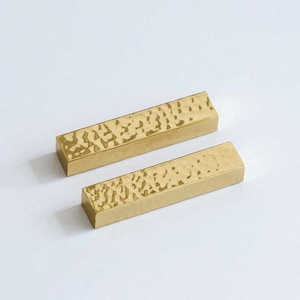 Handcrafted Modern Cutlery Rest Solid Brass Hammered <b>Chopstick</b> Holder with Wedding Place Setting Metal <b>Chopstick</b> Rest - Product Image 4