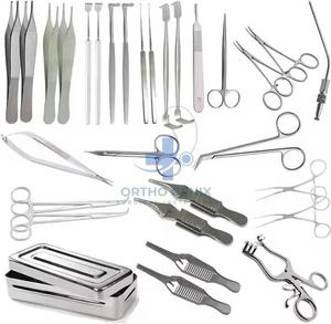 Ensemble d'instruments chirurgicaux de qualité supérieure de 73 pièces pour le traitement chirurgical cardiovasculaire en acier inoxydable Source manuelle du cœur ORTHO GENIX - Product Image 3