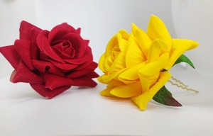 Magnifique Rose cheveux Juda broche mariage Floral épingles à cheveux accessoires de cheveux de mariée plage vacances bohême pinces à cheveux fête broche pour fille - Product Image 2