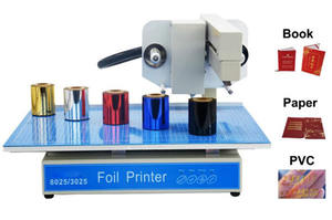 सर्वश्रेष्ठ स्वचालित फ्लैट चमड़े का सोना एल्यूमीनियम पन्नी डिजिटल गर्म पन्नी प्रिंटर सोने के लिए गर्म मुद्रांकन मशीन - Product Image 3