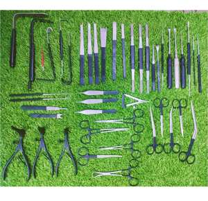 Juego Completo de Instrumentos de Rinoplastia Manual de Acero Inoxidable para Cirujanos ORL y de Cirugía Estética, Alta Calidad, 62 Piezas, por TARIQMFG.CO - Product Image 2