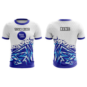 Ropa de fútbol de verano 2025, camiseta de fútbol personalizada, uniforme deportivo de entrenamiento para hombres, estampado bajo demanda, sublimación, nombre, camiseta de Fitness - Product Image 3