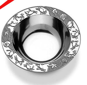 Diseño de tendencia Diseño de hoja de aluminio de metal Sirviendo frutero para restaurante de hotel en casa - Product Image 4