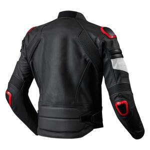 Chaqueta de Motociclista de Cuero Genuino para Hombre, Invierno, Personalizada OEM de Silo Sport, Alta Calidad, Impermeable, Venta al por Mayor - Product Image 6