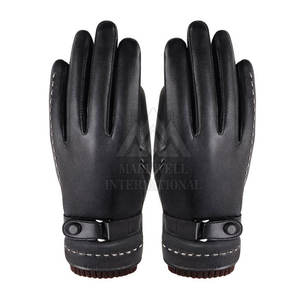 MOQ bajo Diseña tus propios guantes de cuero Guantes de cuero de diferentes estilos Guantes de cuero de moda - Product Image 1