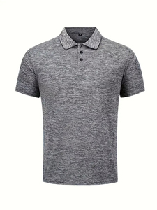 Polo d'été pour hommes, t-shirt à manches courtes, logo personnalisé, polos longs et lourds, polos pour hommes - Product Image 6