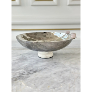 Cuenco de madreperla Hermoso cuenco decorativo Decoración de mesa redonda Fechas Dulces Servidor Ware Bowl en precio al por mayor - Product Image 4