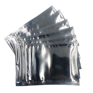 Bolsas de protección antiestática plateadas grises resellables con cierre zip ESD para electrónica, PCB, reacondicionamiento de portátiles y reciclaje. - Product Image 1