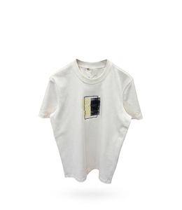 T-shirt décontracté à manches courtes et col rond pour homme, grande taille, personnalisé, en coton écologique, 300 grammes, anti-boulochage, satiné, anti-plis - Product Image 1