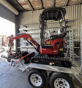Nouvelle mini-excavatrice de haute qualité de 3,5 tonnes avec chenilles pour travaux agricoles, mini-pelle. - Product Image 3