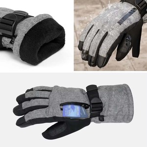 Guantes de pantalla táctil de invierno impermeables más vendidos Guantes Termicos Tactil Guante de ciclismo Hombres y mujeres Guantes de nieve de invierno - Product Image 6