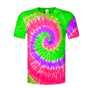 Camiseta Tie Dye para Hombre de Algodón y Poliéster a Precio Competitivo de Fábrica, Secado Rápido y Transpirable, Camiseta Tie Dye al por Mayor - Product Image 5