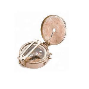 Nouveau Portable voyage randonnée montre de poche Style boussole à vendre Design Antique extérieur classique en laiton lumineux boussole Camping - Product Image 3