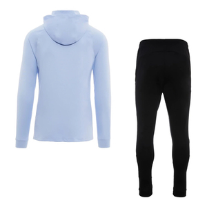 Wholesale Windproof Breathable Gym Wear From Manufacturer <b>Factory</b> Eco-Friendly Solid Pattern Active Tracksuit Sets - Product Image 4